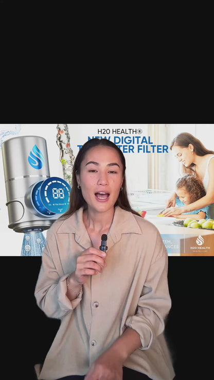 H20 HEALTH® 8-Stage Digital Water Filter Tap – Purifies 99%